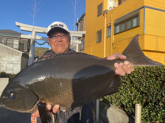 丸銀釣りセンター 大物釣果 尾長グロ